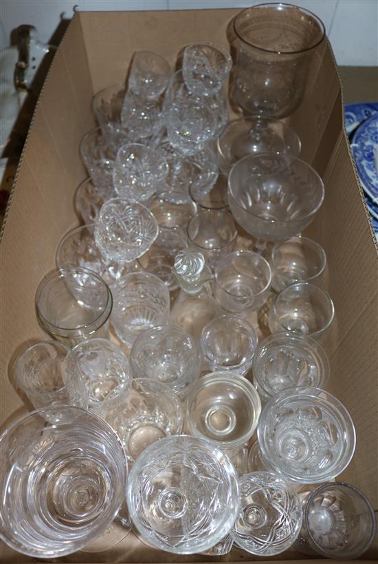 Qty drinking glasses